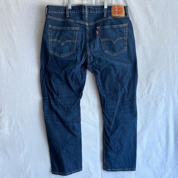 Levi's 559 Relaxed Straight Blue Denim Jeans - Picture 2 of 4